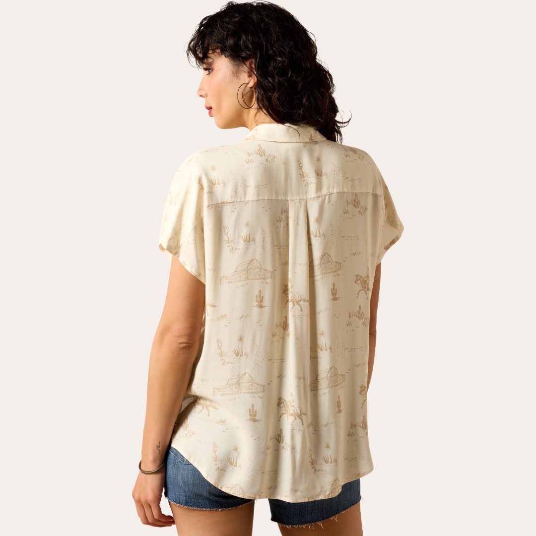 Skjorte Badlands SS Shirt ARIAT®