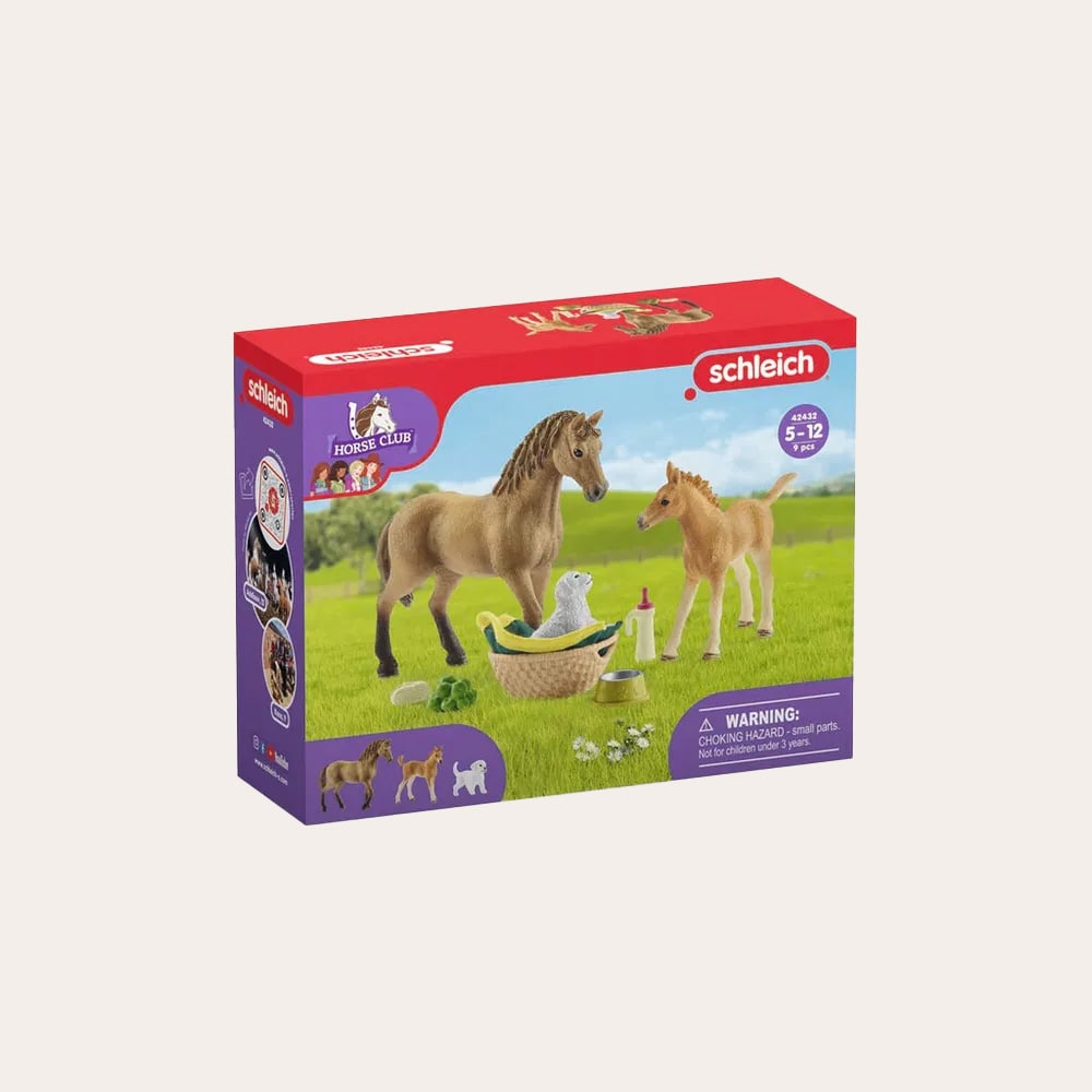 Leketøy Club Sarahs Baby Animal Care Schleich
