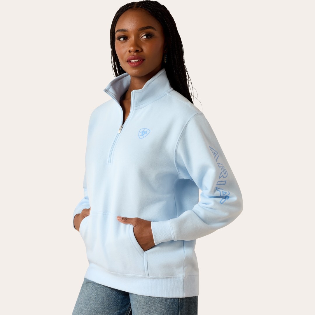 Collegegenser Foundation Logo Half Zip ARIAT®