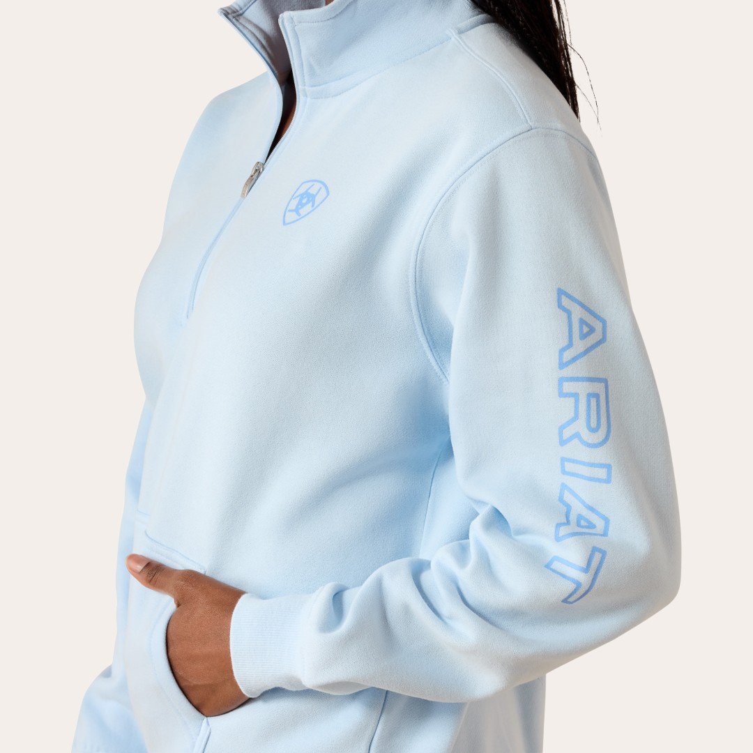 Collegegenser Foundation Logo Half Zip ARIAT®
