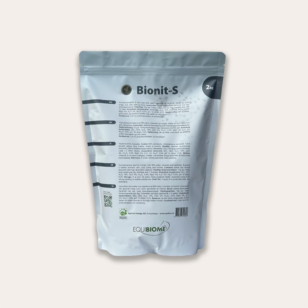 Kompletteringfôr 2 kg Bionit-S Equibiome