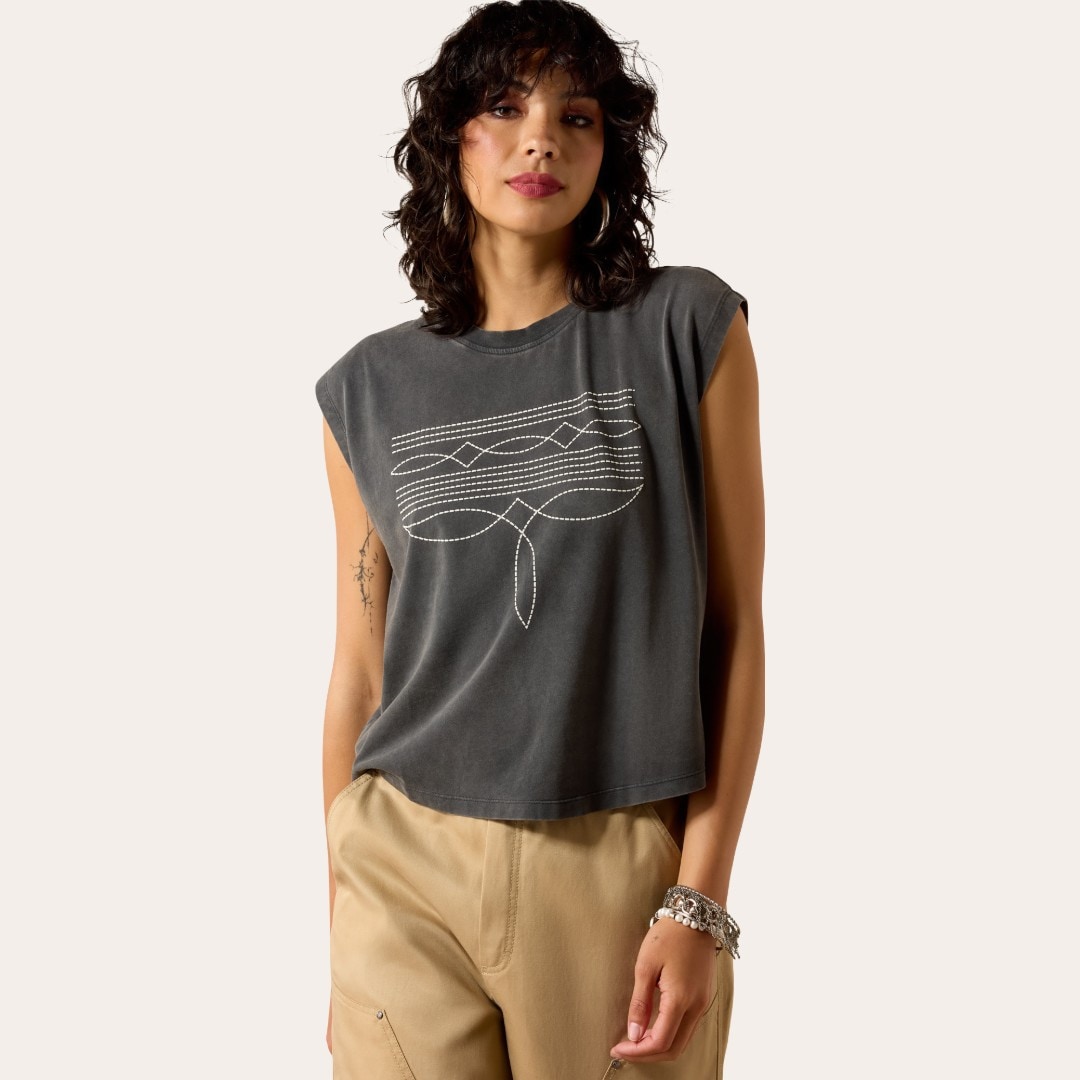 T-skjorte Dallas Cropped ARIAT®