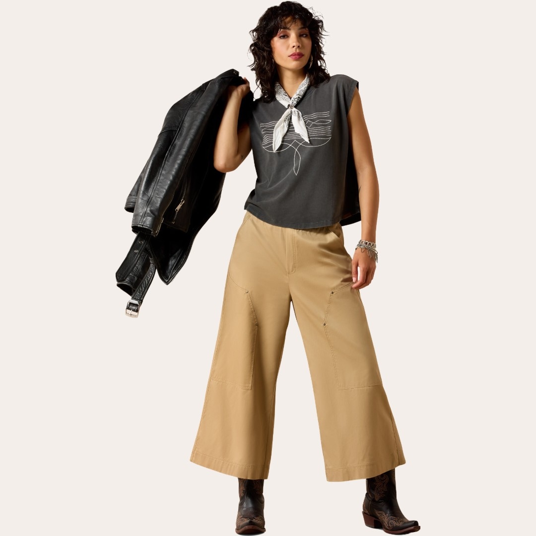 T-skjorte Dallas Cropped ARIAT®