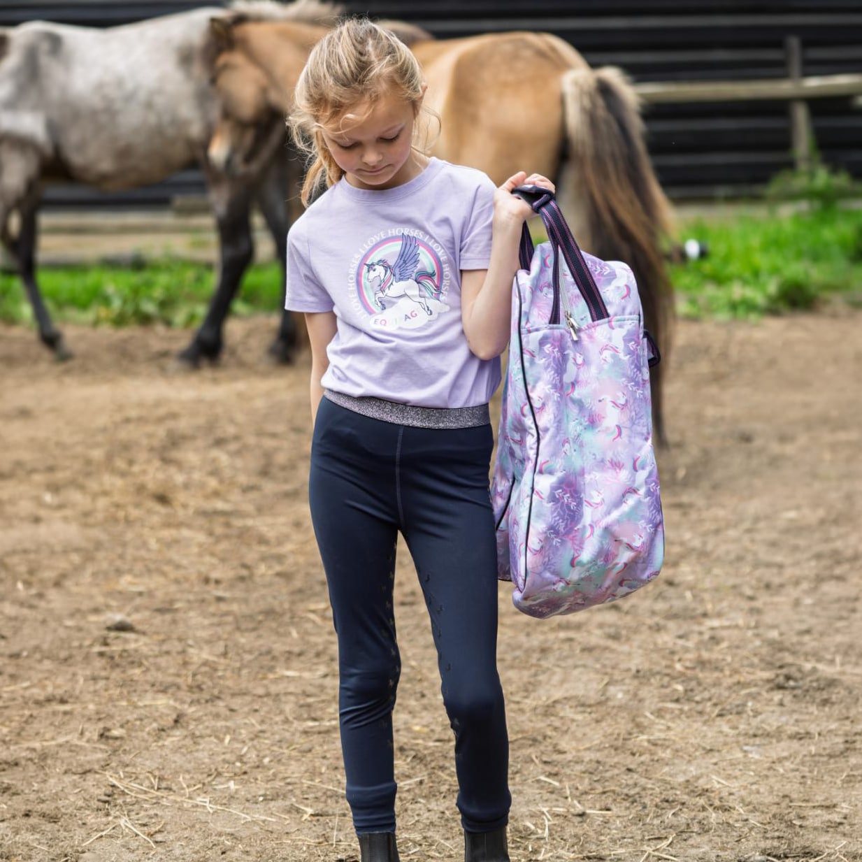 Ridebukse Maggie Kids Breeches Fullgrip Equipage