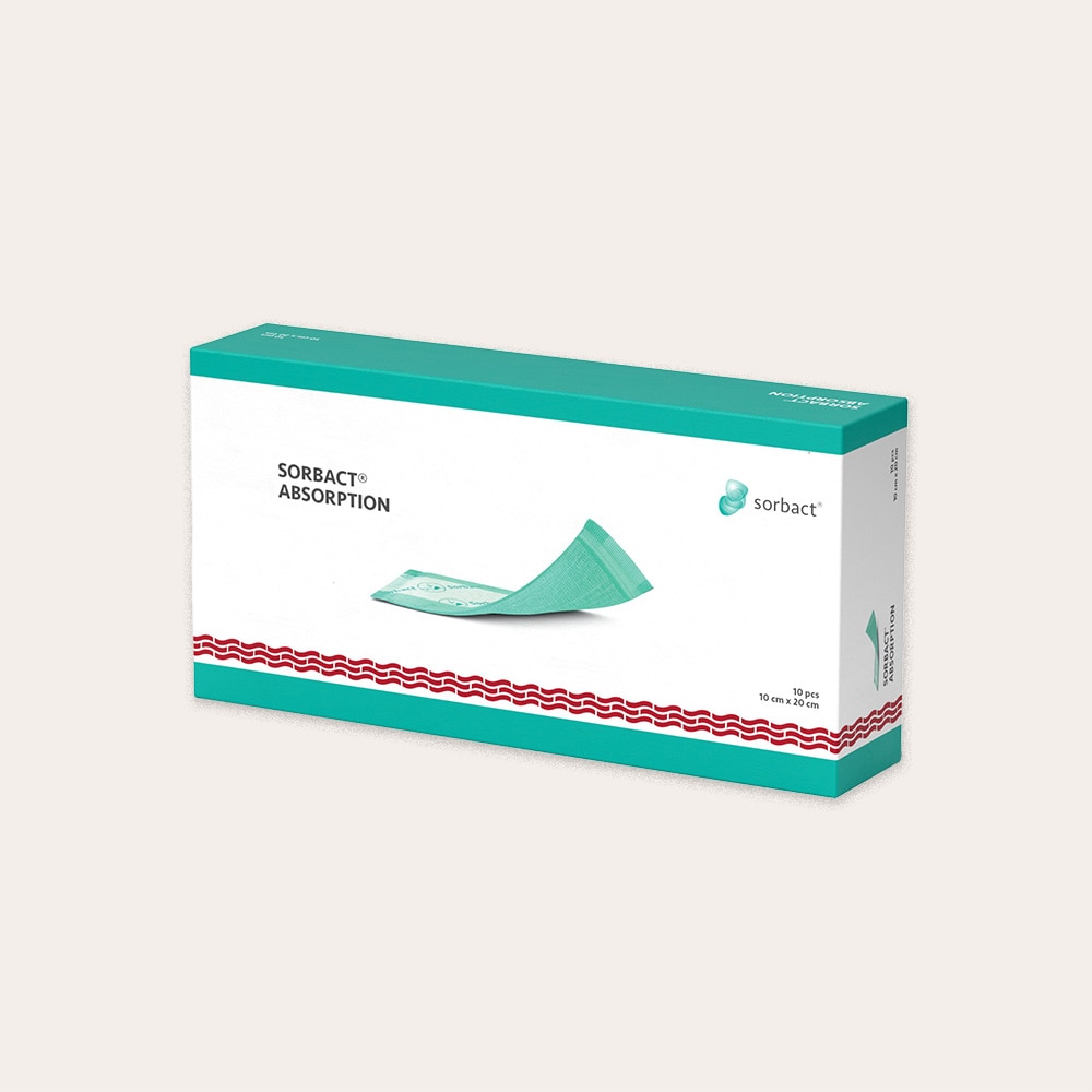  10-pkn. Absorption 10x20 cm Sorbact